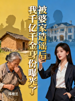 被婆家造谣后，我千亿千金身份曝光了
