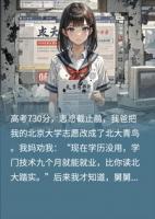高考730，爸妈把我的志愿从北大改成北大青鸟